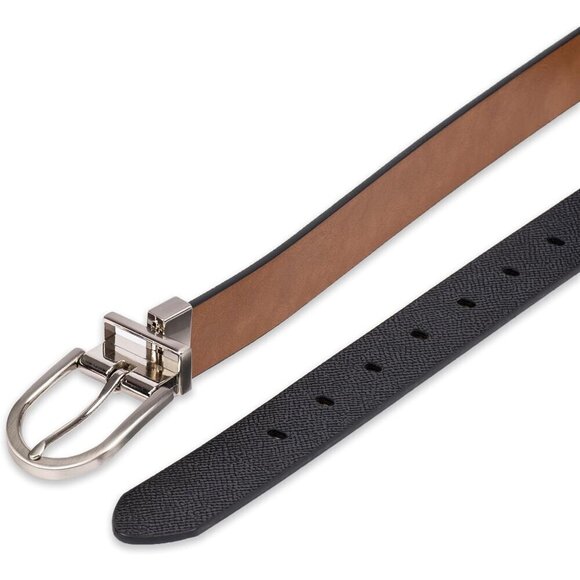 Women\'s Reversible Belt Leather Blend 1.18In Versatile for Jeans Dresses main image 3